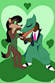 CM - Flirting Weasels by KendraEevee