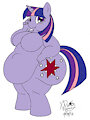 Fat Anthro Twilight Sparkle by TheTennytons