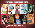 May Patreon Character Vote by MobianMonster