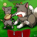  [Picture-Series] Cat Red Riding Hood And The Wolf 08