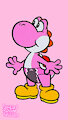 Pink Yoshi with New Pink Speedo - Edition