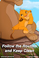 TLK comic: Follow the Routine and Keep Clean