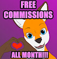 FREE COMMISSION MONTH! (June) by CoffeeKit04