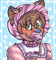 Bonnet'd baby Icon :3 by CharryMuckyPup