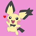 Spiky eared Pichu by Consuelo95