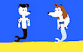 Sebashton and Colleen as Mer-Dogs by sebashton