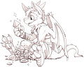 The Start of a Hoard by RazorFiredog