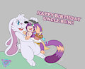 (gift) Birthday muffin! by LunaMuenster