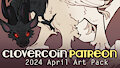 CloverCoin 2024 April Art Pack and Updates by Flipside
