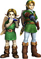 Ocarina Link by SpyrotheDragon2022