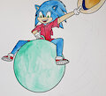 Cowboy Sonic's bouncy fun by Balloonbouncer