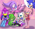 Sonic's Game Harem by BlackFlash09