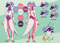 Synth Dragon Ref Sheet