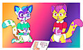 Tetris Cake Kitties -By StarryBiBi-