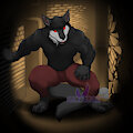 Werewolf lurk in the dark by Skyeder