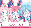 🎀 Sylveon Girls Adoptables 🎀 by GibuDibu