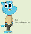 Cat Daily Character - Gumball Watterson