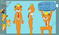 Super Animal Royale refsheet - Twinkie