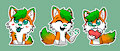 Winning stickers in the raffle for FoxTaffy ! #2