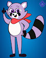 Rambley the raccoon