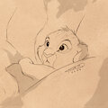 Simba cub sketch