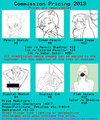 Commission Pricing 2013