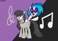 MLP's Musical Duo by MofetaFromBklyn