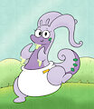 Pamped Goodra by MrVonFuzzlebutt