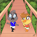 Boardwalk Waddling -By NazzNikoNanuke-