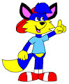 Alex the Fox Pose