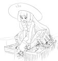 Lillie sneaks through by AlloyRabbit