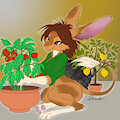 Jerboa Gardener by kittensnark