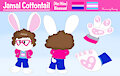 Jamal Cottontail Ref. by HarmonyBunny