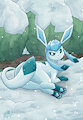 Glaceon.. by FukuuKanisu