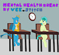 Mental Health Break Cover by veestitch