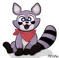 Rambley Raccoon from IndigoPark :3 by AlexUmkaArt