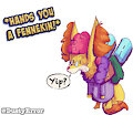 Hands you a fennekin
