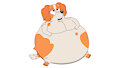 Fat Bluey Balloon Bellies Mia (Character Only)