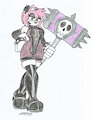 Amy Rose (goth girl) by marlon64