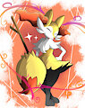[R] Braixen on a charm pose by BraixyFenFen03