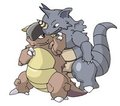 Pokecouples_Rhydon and kangaskhan by Fuf