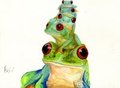 Tree frog family by Fuf