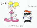 Dexter and Dee Dee by KatarinaTheCat18