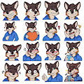 Sticker set for Colress by Mytigertail