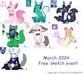 March 2024 - Sketch event