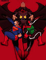 CPUverse Event Secret Empire: Superman and Kamen Rider Nigo vs Overman