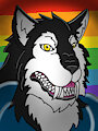 Realistic lee wolf (pride edition)