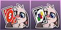 Uno stickers for Knufte