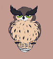 Mattie the owl by LunarTurtle