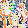 Pride Month Stickers! by FoxJesus